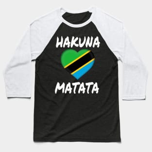 Tanzania Flag Flag Baseball T-Shirt
